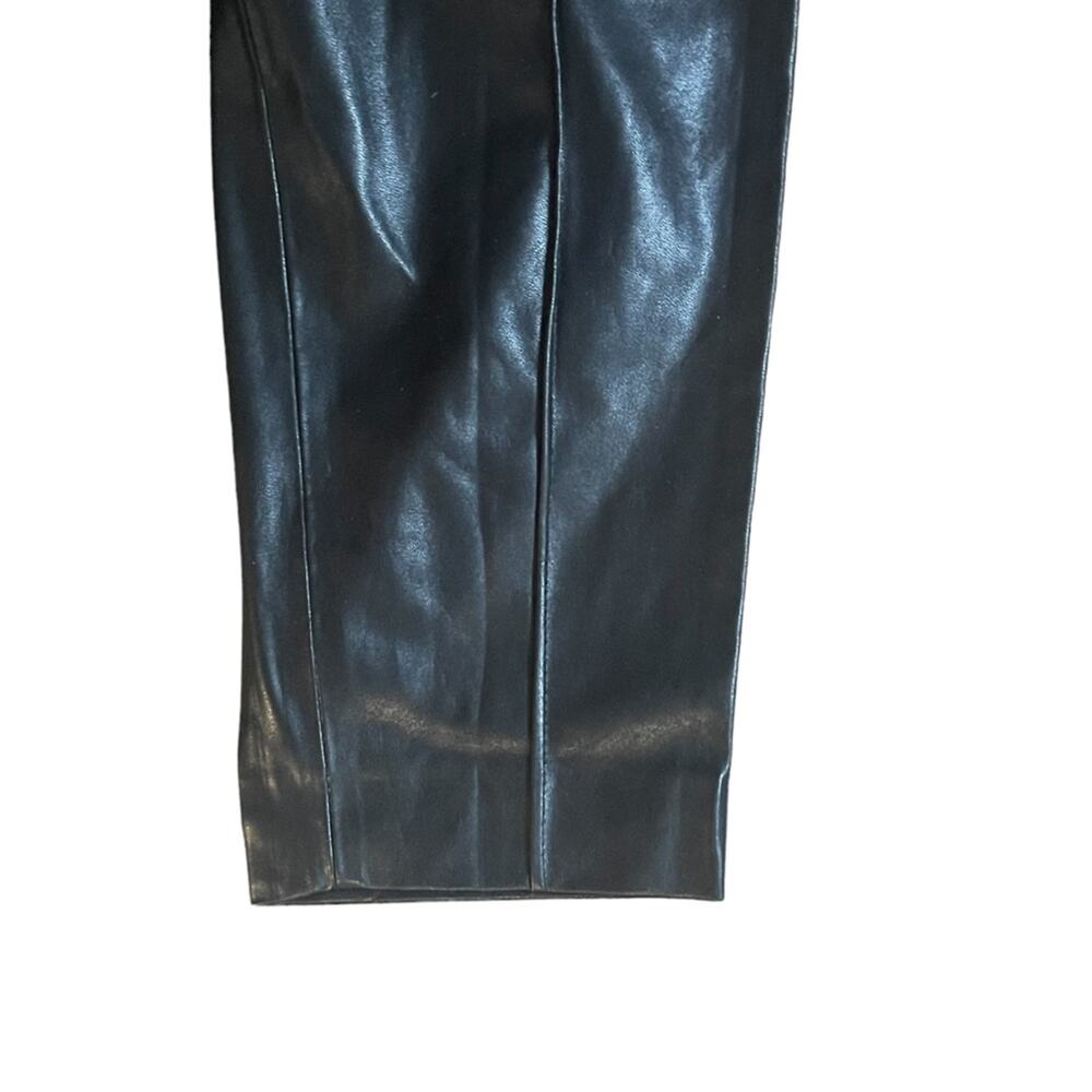 NWT! Blank NYC Off the Record Faux Leather Trouser Pants - Size 25 - Picture 9 of 13